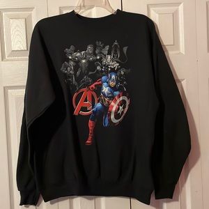 Black Avengers Crewneck
